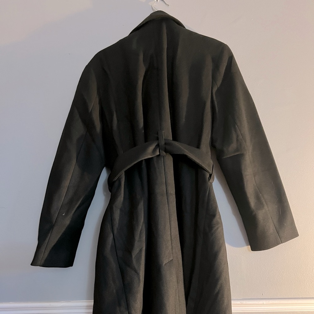 Long black coat